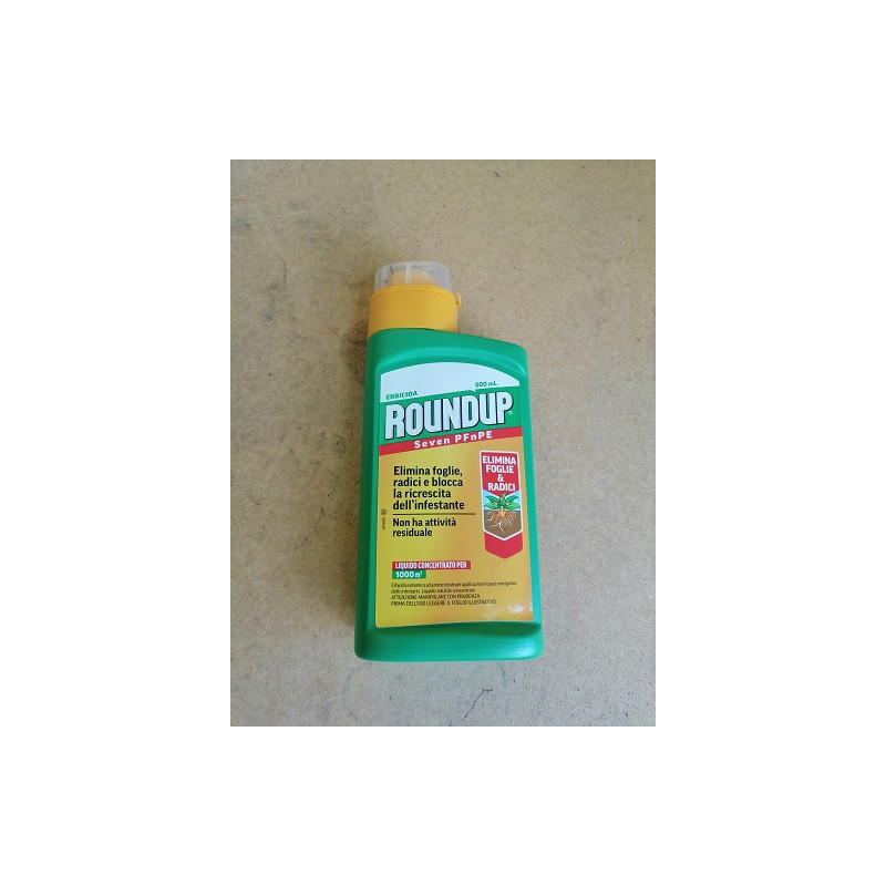 Diserbante Erbicida Roundup Bioflow 500 ml per 1000Mq