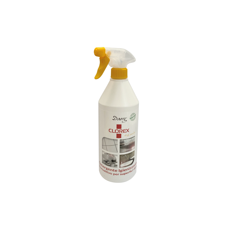 Clorex detergente igienizzante 750ml superfici dure Spray 750 ml