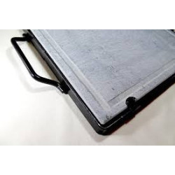 Pietra Ollare Pietra Valtellina cm 40x60 Spessore 3 cm Telaio e Gambe Pieghevoli