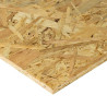 Scatola in Legno OSB sp.15 mm - cm 20 x 20 interno  fornita in kit da assemblare, pannellini tagliati e forati con viti