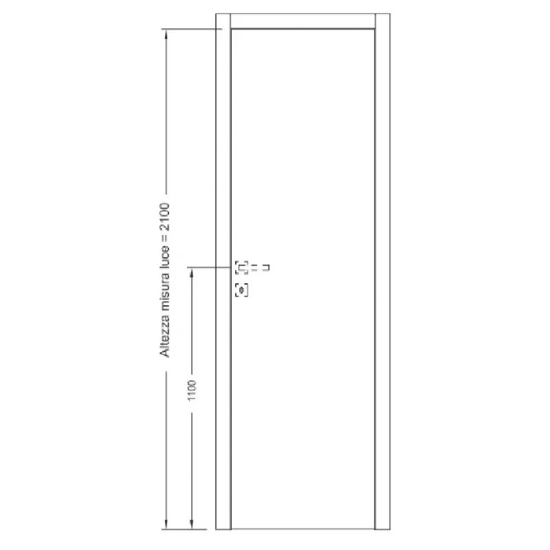PORTE LEGNO FLIP4 BATT.90X210