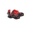 Energy kit Milwaukee M18 3 x 5.0 Ah (18V) + 1 x 2 Ah (12V) Extra