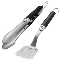 SET WEBER BBQ INOX 2 PEZZI