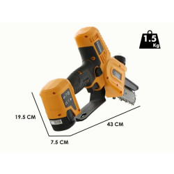 Potatore a batteria a catena Volpi PVS5100