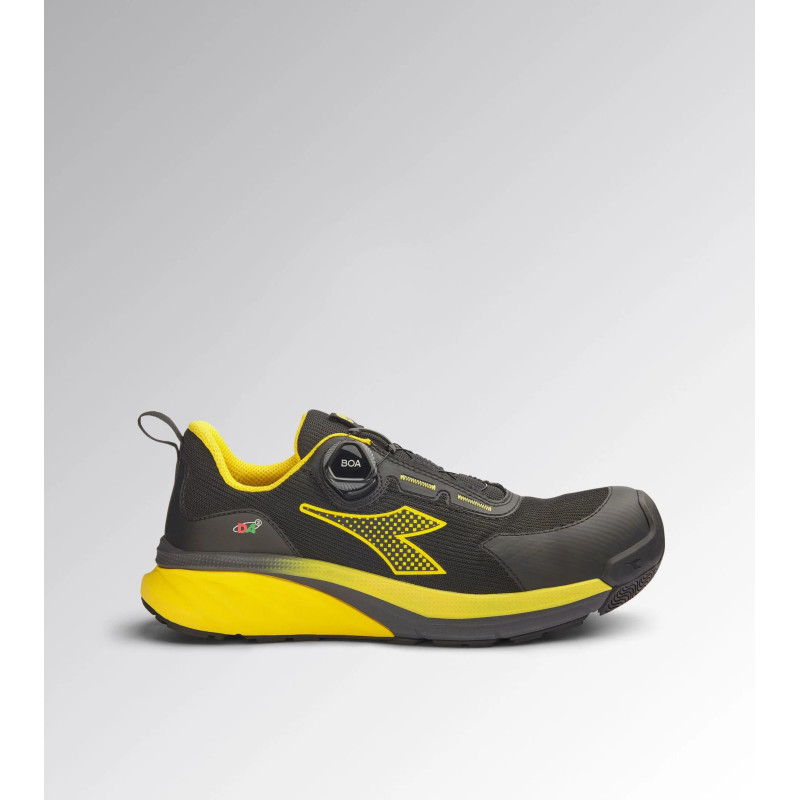 Le scarpe da lavoro Diadora BOA con sistema di allacciatura automatico, la soluzione ideale per chi cerca sicurezza e comfort