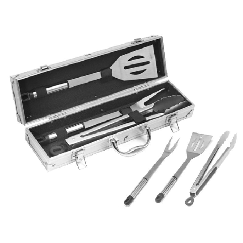 SET BARBECUES  3 PZ 03340 INOX