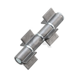 Cerniera per cancelli Combiarialdo 4 ali aperte c/cuscinetti mm.180