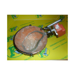 Polentina Paiolo elettrico in rame pesante da 6,5 lt diam.31 cm