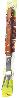 FORCHETTONI INOX CM39 M/LEGNO