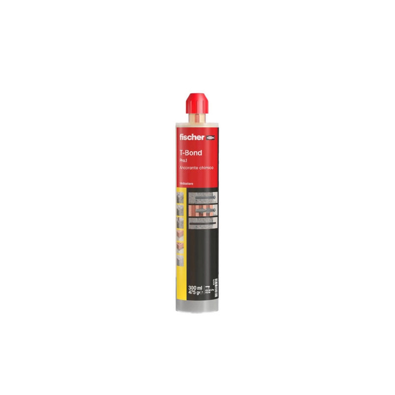 Ancorante Chimico Fischer T-BOND PRO.1 ml.300 in resina di vinilestere ibrida