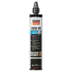 ancorante chimico friulsider "KEM HR 955" ml.300 in poliestere certificato CE -scat da 12 pz