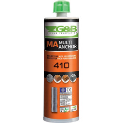 ancorante chimico G&B "multianchor MA410" ml.410 in poliestere - CF 12 pz