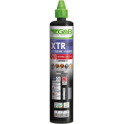 Ancorante chimico G&B XTR EXTREME HYBRID ml.300 -scat 12 pz