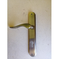 Maniglia Sicma Dafne Placca Patent Ottone Bronzato