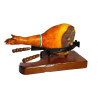 Fermaprosciutto Ferro su Base in Legno