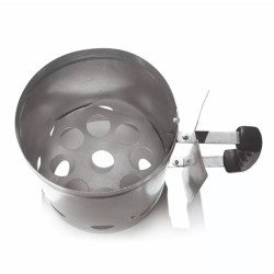 Accenditore Carbonella Ompagrill Ciminiera Starter Acciaio Alluminato