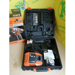 Trapano a Batteria Aeg BBS12C2LI-202C 12 V Lithio Triplo Mandrino