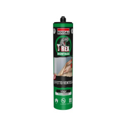 Adesivo di Montaggio Soudal T-REX  Cartuccia 380 g. Bianco