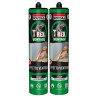 Adesivo di Montaggio Soudal T-REX  Cartuccia 380 g. Bianco Offerta Cf 2 pz