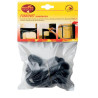 Guarnizione per Vetri Stufe-Camini Fibrovet Semielastica Piatta 15x3 mm