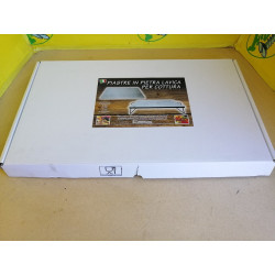 Bistecchiera Piastra in pietra naturale della Valtellina per cucinare con spessore di 3 cm 40x60
