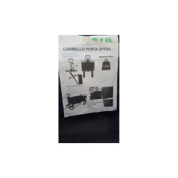 Carrello Portatutto Pieghevole Lostech 4 ruote