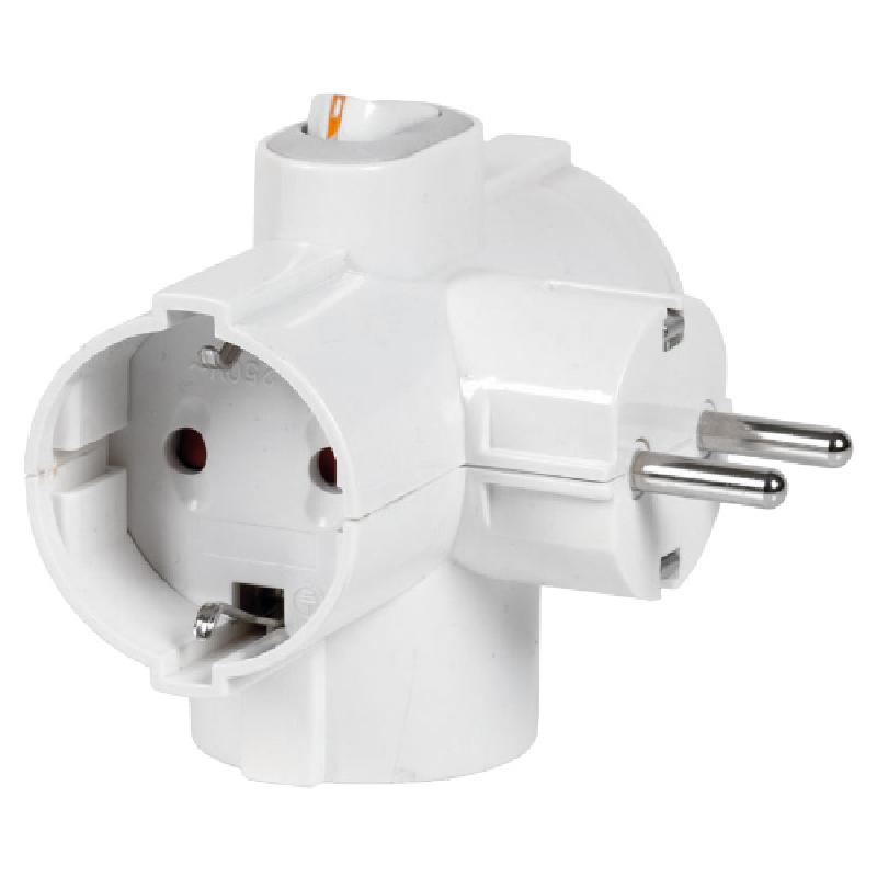 ADATTATORI FME SCHUKO TRIPLO