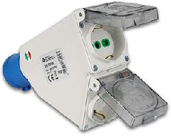 ADATTATORI IND.CEE 73104 220V.