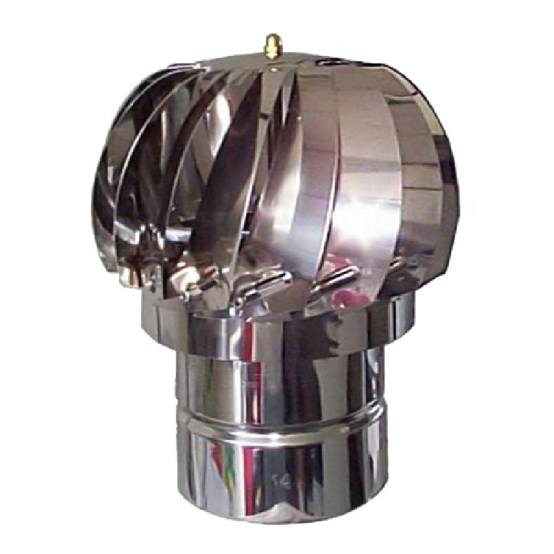 CAPPELLI EOLICI INOX D.CM.25