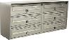 CASELLARI POSTALI SLIM 3X2