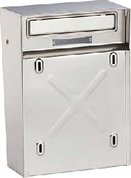 CASSETTE LETT.INOX X CANCELLI