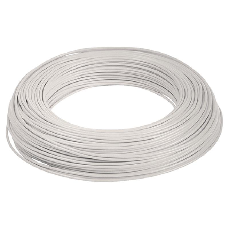 CAVO EL.UNIP.1,0 BIANCO   200M