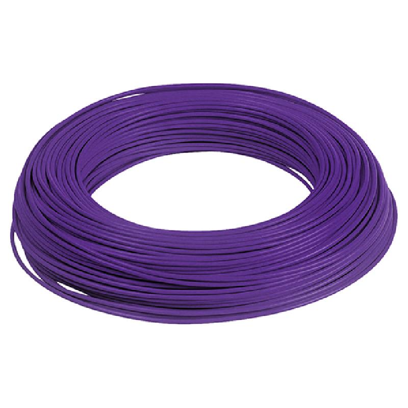 CAVO EL.UNIP.1,0 VIOLA    200M