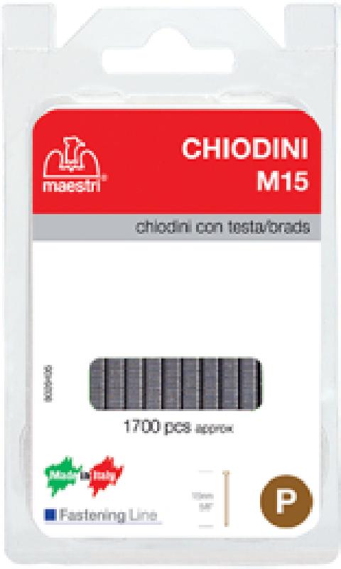 CHIODI M15 X PINZATRICI 1700PZ