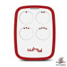 Radiocomando Sice WhyEvo 4 tasti Multifrequenza