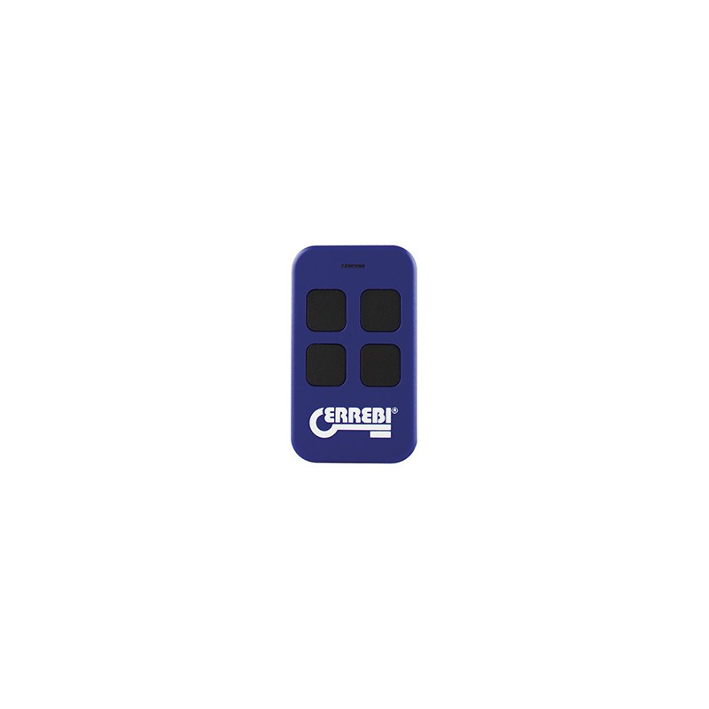 Radiocomando Errebi frequenza 433 Mhz universale Basic Blu/Nero