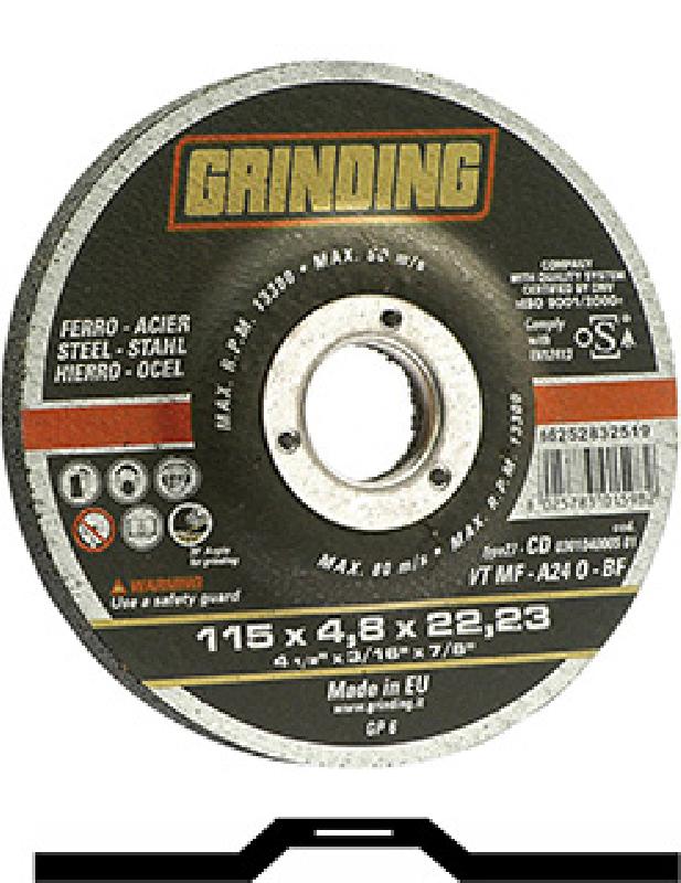 DISCHI GRINDING FERRO 115X4,8