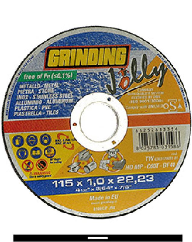 DISCHI GRINDING JOLLY 230X1,9