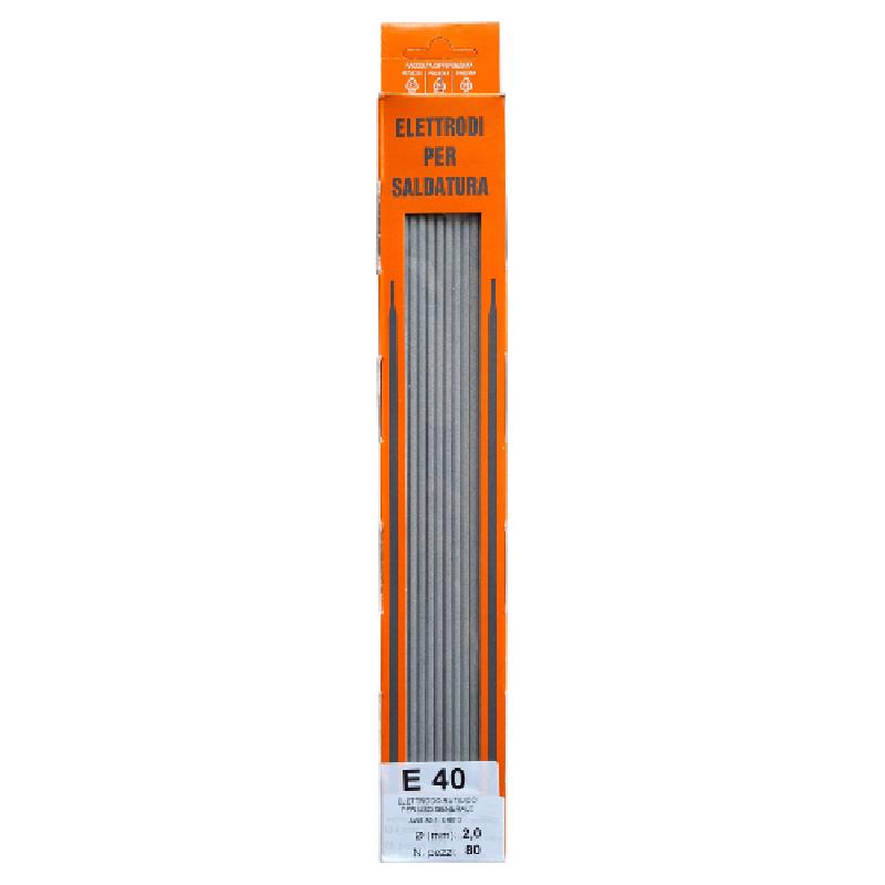 ELETTRODI E40 2   BLISTER 80PZ