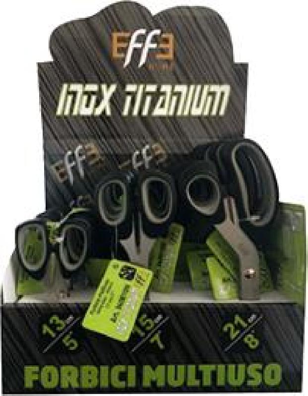 ESP.FORBICI EFFE TITANIO  18PZ