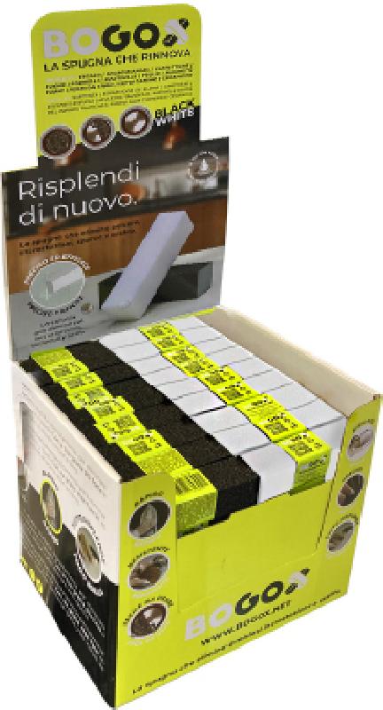 ESP.SPUGNE BOGOX B/N.MIX  98PZ