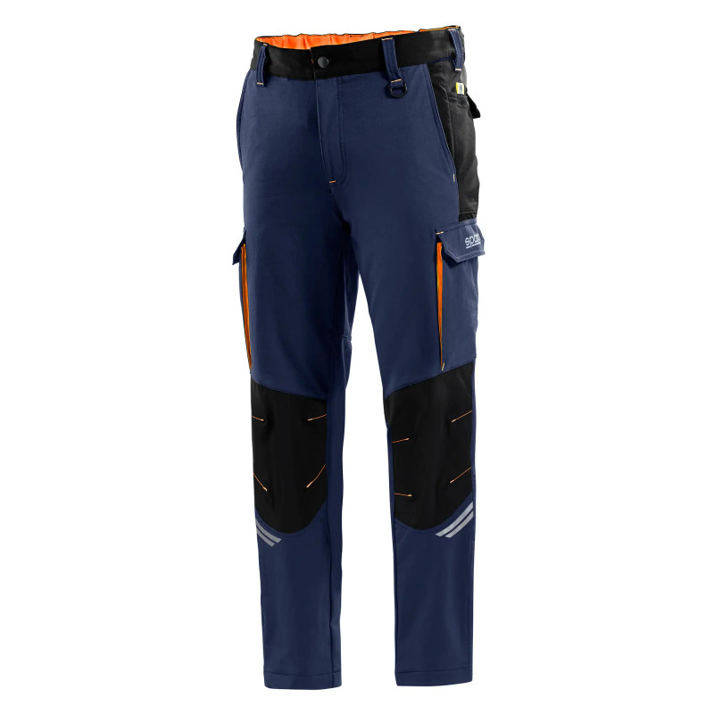 Pantaloni Sparco S.Tech Oregon Blu/Ara