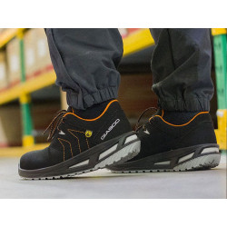 Scarpe antinfortunistiche Giasco tessuti made in Italy lavorati artigianalmente , scarpe di alta qualita' italiana