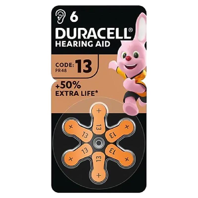 PILE DURACELL 13           6PZ