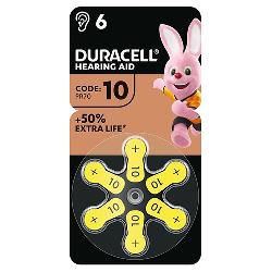 PILE DURACELL DA  10       6PZ