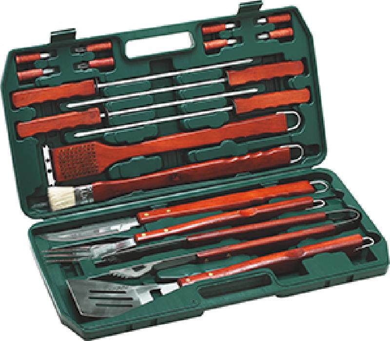 SET BARBECUES 18 PEZZI 01853