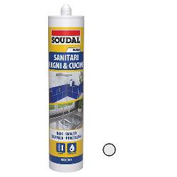 SILICONE SOUDAL SANITARI B.300