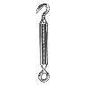 TENDITORI INOX A4 O/GANCIO 12