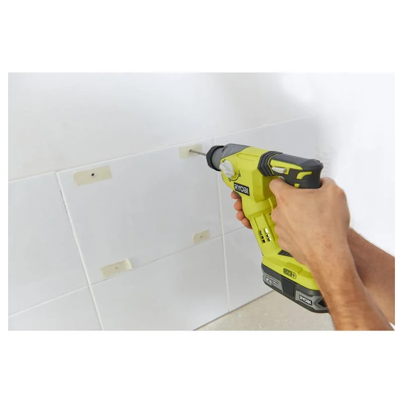 Trapano Tassellatore a Batteria Ryobi R18SDS-125 1 Batt. 18 V 2,5 Ah