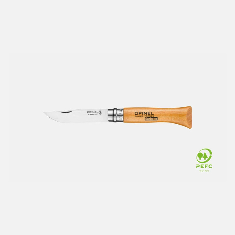 Coltello Opinel Classic Carbonio n.7